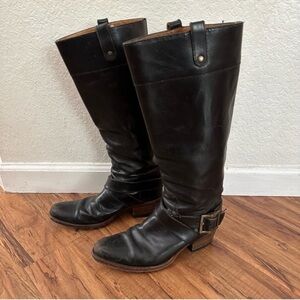 Frye Tall Leather Riding Boots size 7
